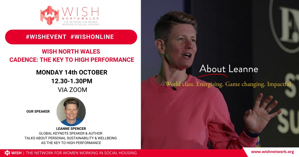 WISH North Wales: Cadence - The key to high performance